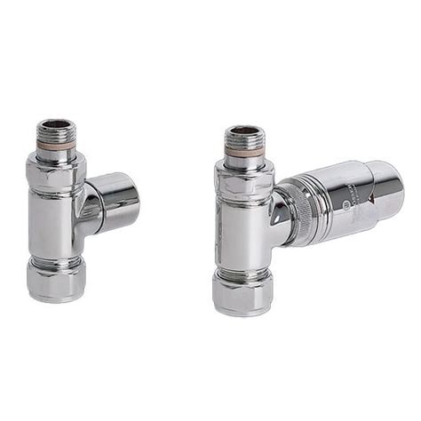 Zehnder Thermostatic Straight Valve Set Rsf Bathrooms