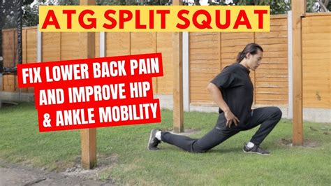 How To Atg Split Squat In Depth Tutorial 5 Variations Covered Youtube