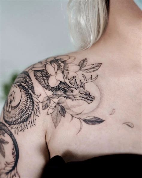 Flower Tattoos On Shoulder Blade | Best Flower Site