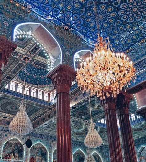 Inside The Shrine Of Imam Hussein Islamic Images Sacred Photo