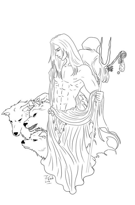 Drawing Of Greek Hades