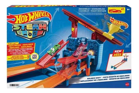Pista Hot Wheels Steam Desafio Do Equilíbro Mattel Hdy Parcelamento sem juros