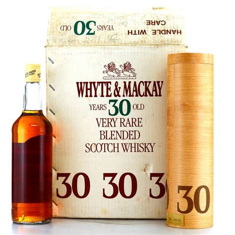 Whyte And Mackay 30 Year Old Very Rare 1980s Includes Original Case Whisky Auctioneer