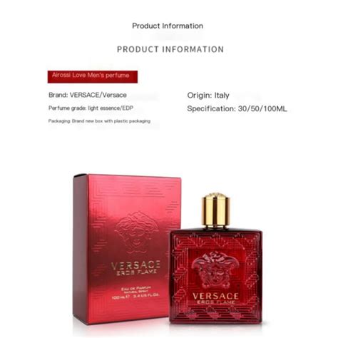 Versace Eros Flame Edp Ml Shopee Philippines