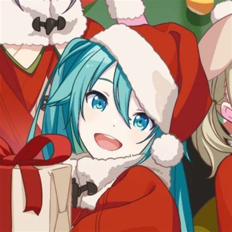 Project Sekai Christmas Matching Icons In 2022 Christmas Icons Anime