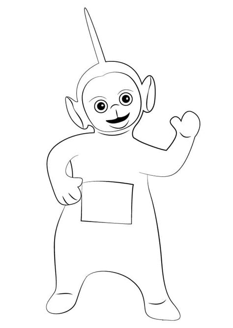 Dipsy Teletubbies Coloring Page Download Print Or Color Online For Free