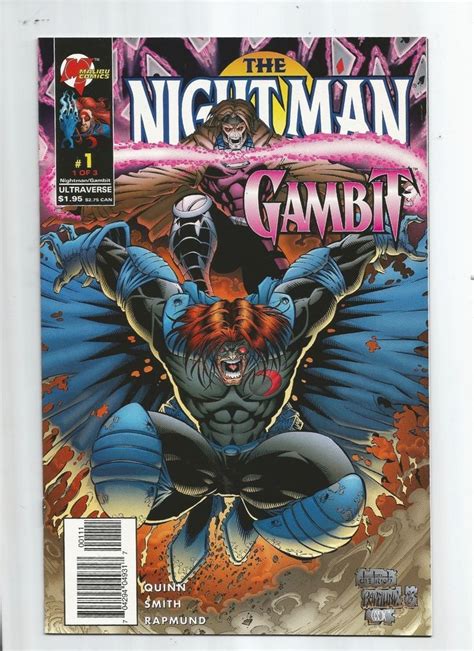 The Nightman And Gambit 3 Part Modern Age Ultraverse Series From Marvel