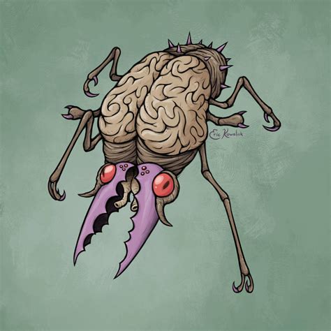 Halloween 19 Brain Bug By Monster Man 08 On Deviantart