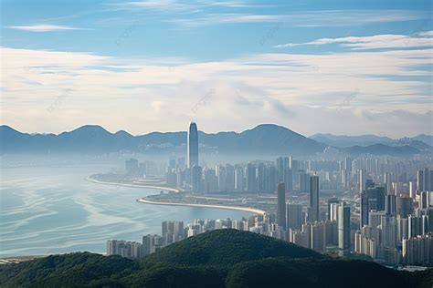 Hong Kong Mountain View Background, Architecture, High Resolution ...