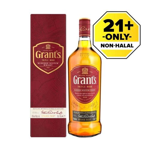 Grants Triple Wood Blended Scotch Whisky 700ml Lazada