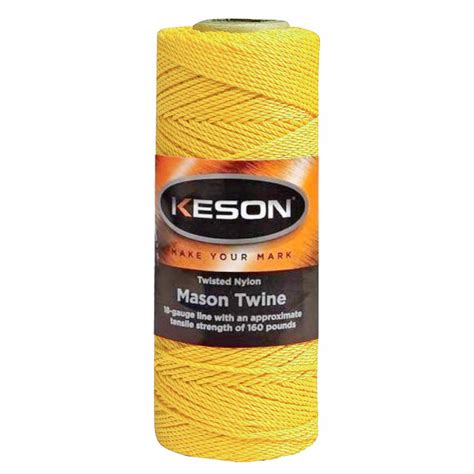 Keson Yellow Twisted Nylon X Ft Twine Stallion Supplies