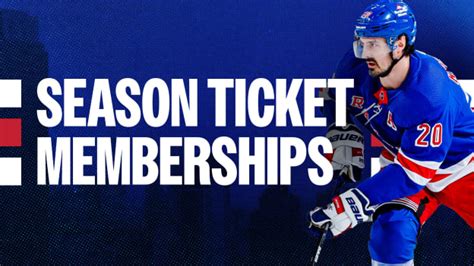 New York Rangers Tickets Playoff Groups And Season Ticket