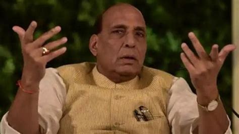 Defense Minister Rajnath Singh Said The Challenge Being Given To The