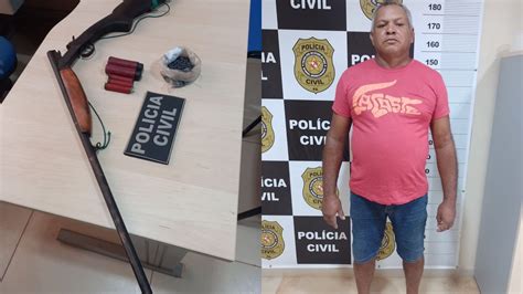 Opera O Sob Press O Homem Preso Em Rur Polis Por Posse Ilegal De