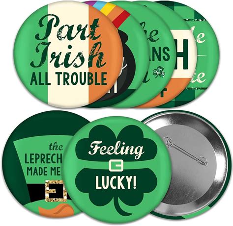 St Patrick S Day Custom Buttons Hourwristbands Blog