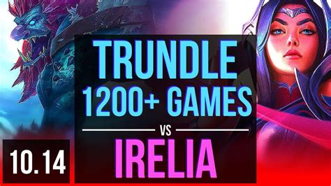 Trundle Vs Irelia Top 2 8m Mastery Points 1200 Games 2 Early