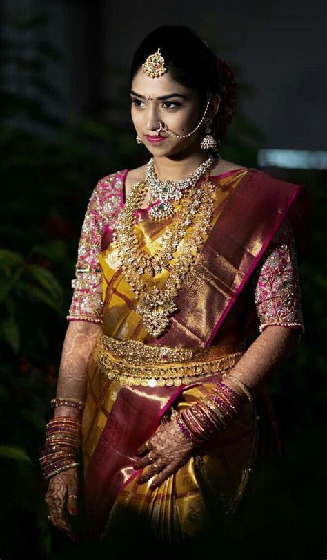 Pin By Pasupathy A On Wedding Bride Bridal Jewellery Design Bridal Blouse Designs Indian