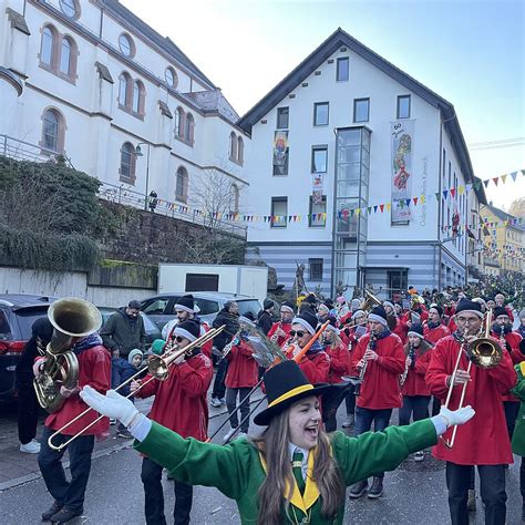 Narrentreffen Lauterbach Musikverein Frohsinn Tennenbronn