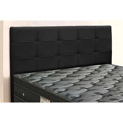 Cabeceira Cama Box Estofada Queen Size Queen Clean Plus Courano Preto