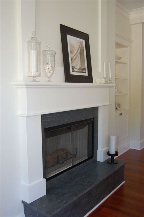 Black Granite Fireplace Surround