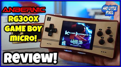 The Newest Retro Emulation Handheld Just Released Anbernic Rg300x Review Youtube