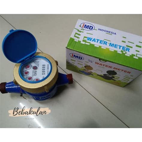 Jual IMD Original SNI Meteran Air Besi 1 2 In SNI Standar PDAM Meter