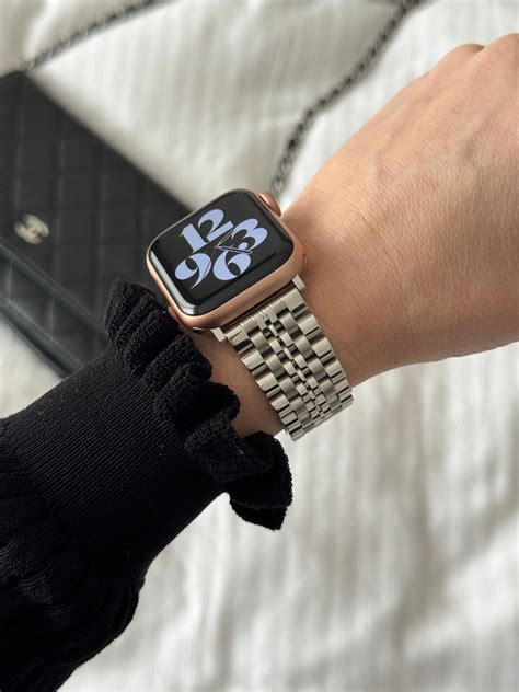 Apple Watch Steel Strap Silver Xoxo Wildhearts