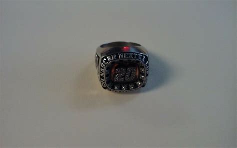 D-87, 2005 Nascar Nextel Cup Champion Ring Tony Stewart Joe Gibbs 10kt ...