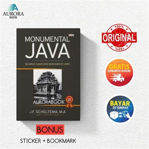 Buku Monumental Java Sejarah Candi Dan Monumen Di Jawa Original