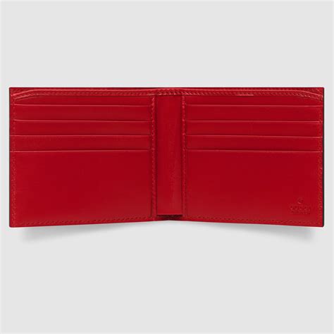 Gucci Signature Wallet In Red For Men Lyst