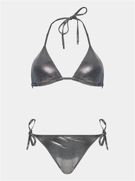 Emporio Armani Bikini 262185 3R303 00020 Schwarz Modivo De