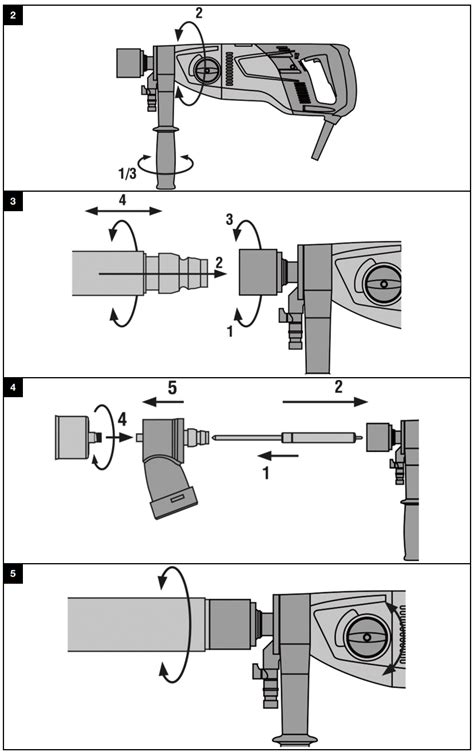 Hilti Dd W Diamond Core Drills Instruction Manual