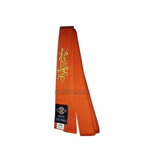 Custom Logo Wholesale Kyokushin Karate Belts Kyokushinkai Kata Japan Tokyodo Martial Arts ...