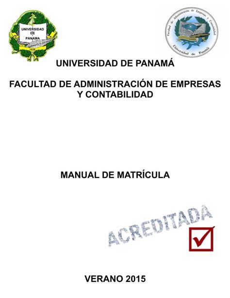 Pdf Universidad De Panam Facultad De Administraci N De Faeco Up Ac