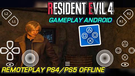 CARA MAIN RESIDENT EVIL 4 REMAKE DI HP ANDROID OFFLINE REMOTEPLAY PS5