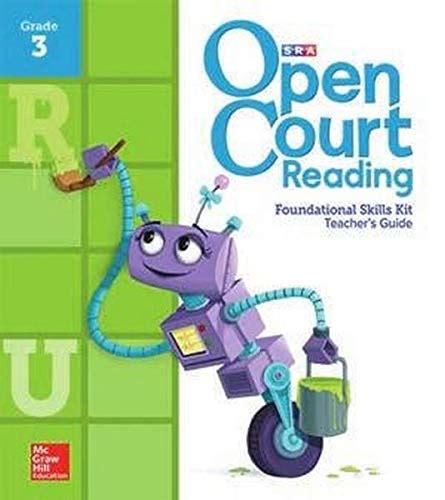 Open Court Reading Foundational Skills Kit Teacher Resource Book Grade 2 Open Court Phonics