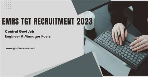 Emrs Tgt Recruitment 2023 Notification For 6329 Posts Apply Now