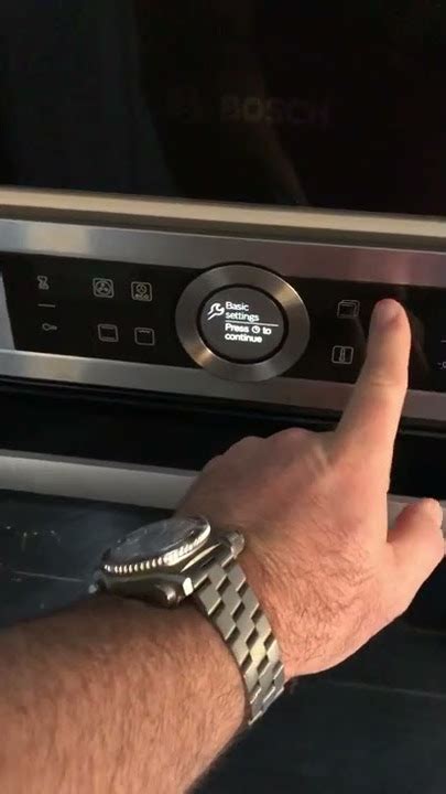 How To Set The Time On Clock Of A Bosch Oven