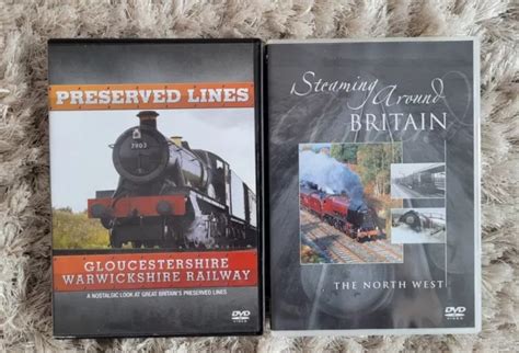 Steam Train Dvds X Bundle Steaming Around Britain Preserved Lines