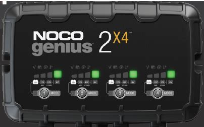 Noco Genius X A Bank Battery Charger User Guide