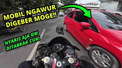 Ketika Mobil Ngawur Kena Geber Moge Cc Rebel Mv Riding Pertama