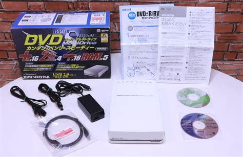 アイ・オー・データ Dvdスーパーマルチドライブ Dvr Ueh16a 付属品セット A7487 の落札情報詳細 ヤフオク落札価格情報