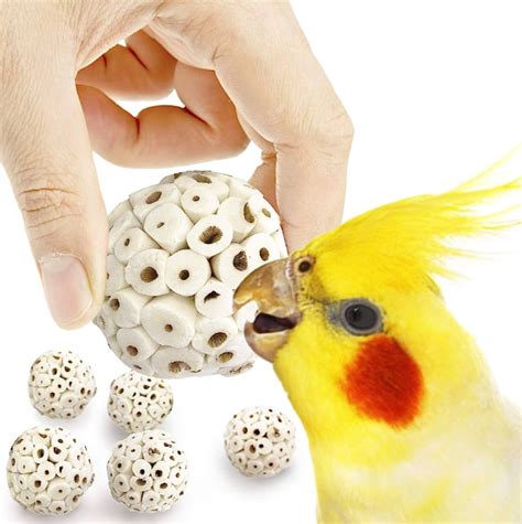 Natural Bird Toys Chew Sola Balls 3PCS IFirst