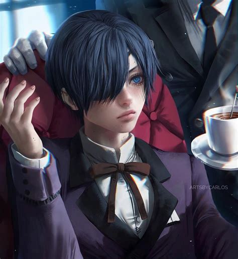 Ciel Phantomhive By Artsbycarlos On Deviantart Black Butler Anime