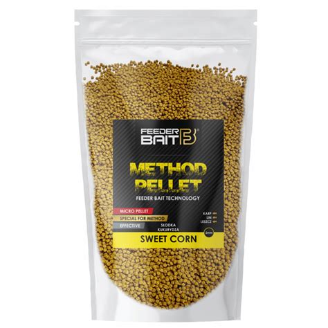 Method Pellet SŁODKA KUKURYDZA 2mm FEEDER BAIT FB11 13 13178574401