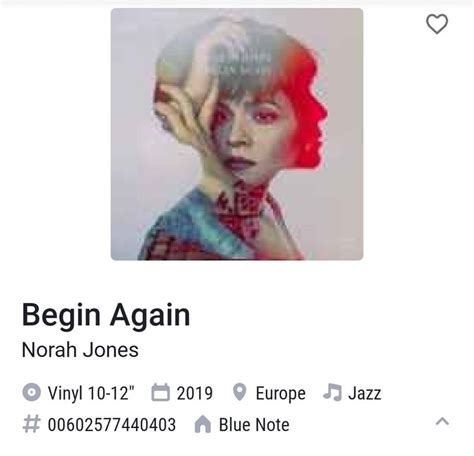 Norah Jones Begin Again | Kaufen auf Ricardo