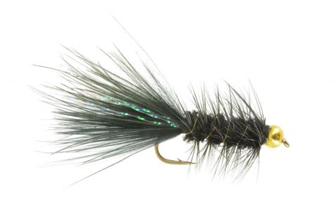 Bead Head Wooly Bugger Black Catch Fly Fishing