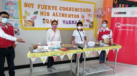 Tumbes Qali Warma promueve alimentación saludable en ferias de