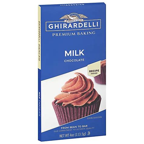 Ghirardelli Milk Chocolate Premium Baking Bar 4 Oz Jewel Osco