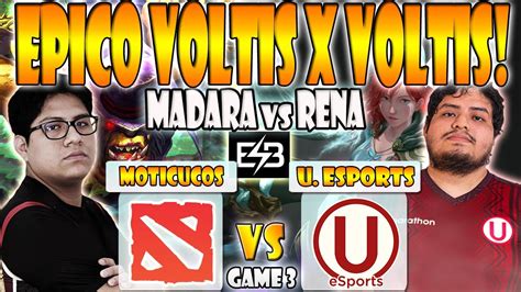 LOS MOTICUCOS VS UNIVERSITARIO ESPORTS BO3 GAME 3 MADARA VS RDO DPC